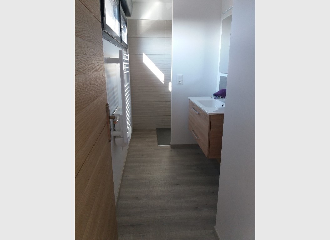 EXTENSION EN BRIQUES OSSATURE BOIS, BARDAGE WERZALIT ET TRESPA A MONCHEAUX (59)-03